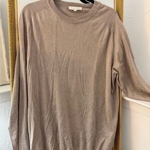 Jack Victor Men’s Crewneck Sweater in Taupe